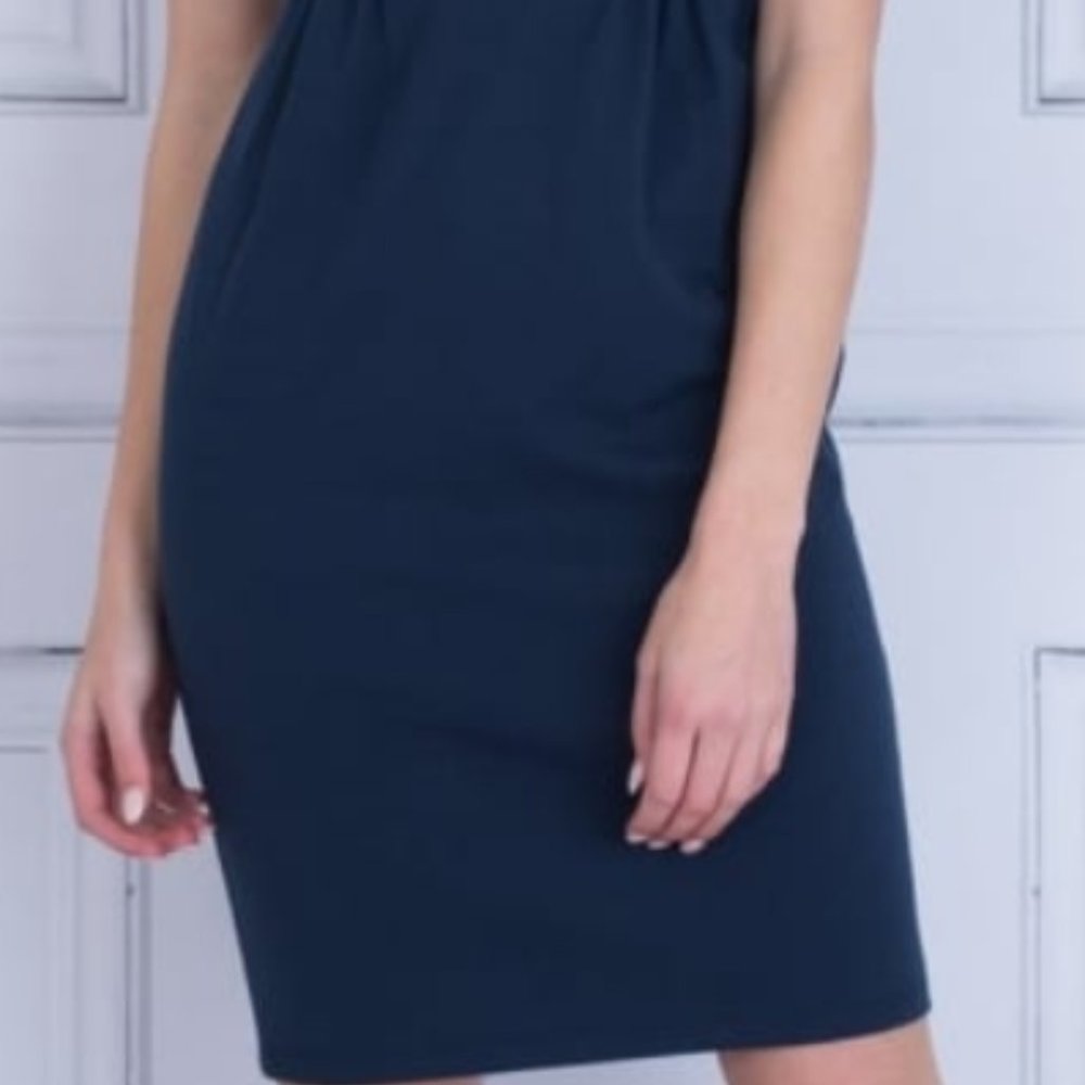 WEEKEND BY MAXMARA Ricerca Jersey V Back Dress - Picture 7 of 8
